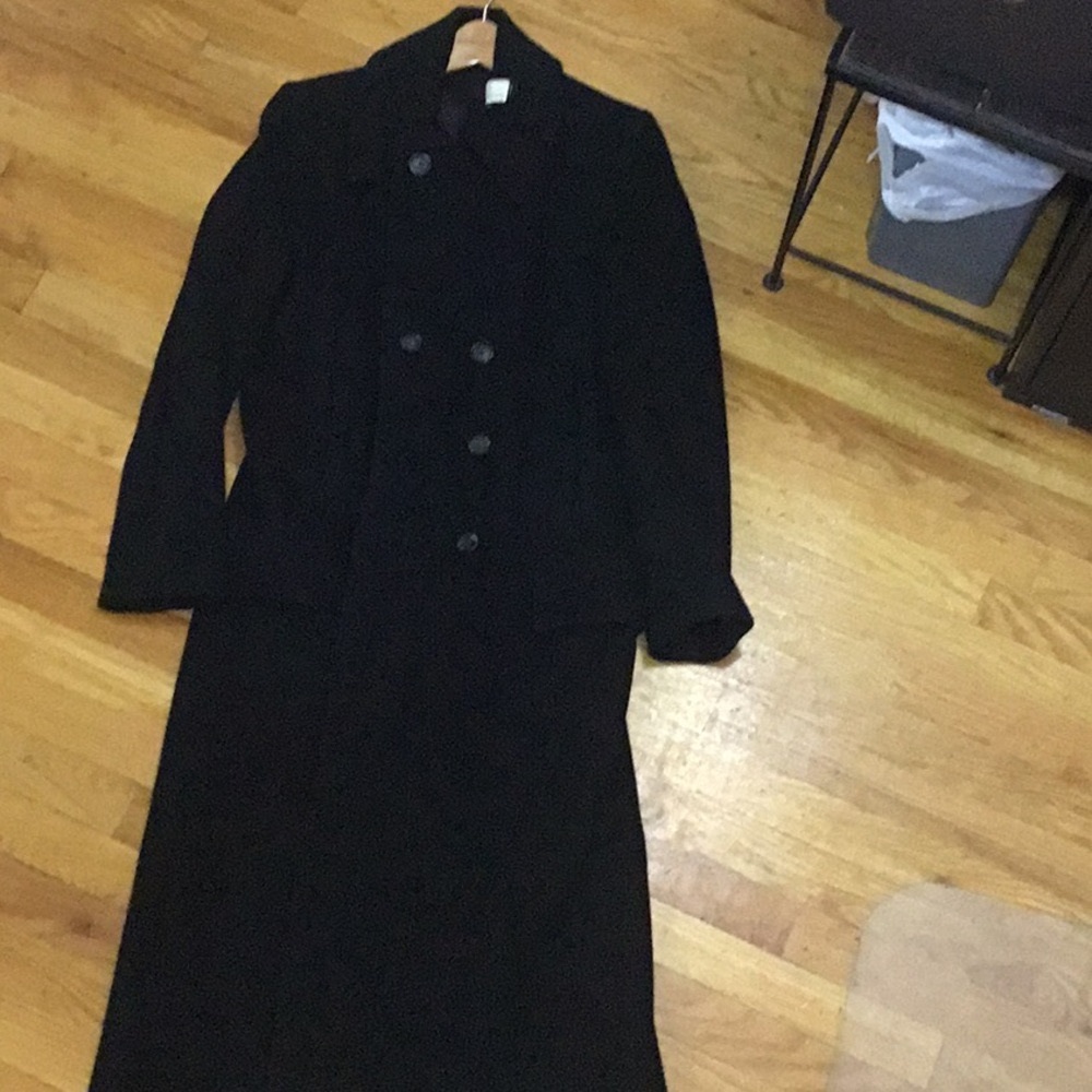 Nicole Miller Vintage Runway Long Double Breasted Coat